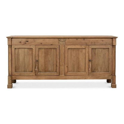 Caracole Credenza Cabinet for Living Room Driftwood - LOOMLAN - Sarreid - Sideboards