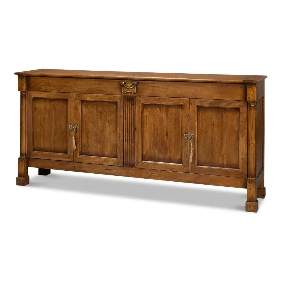 Sarreid Caracole Credenza Fruitwood Cabinet for Living Room