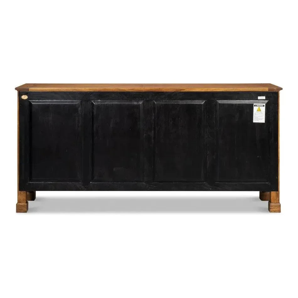 Sarreid Caracole Credenza Fruitwood Cabinet for Living Room