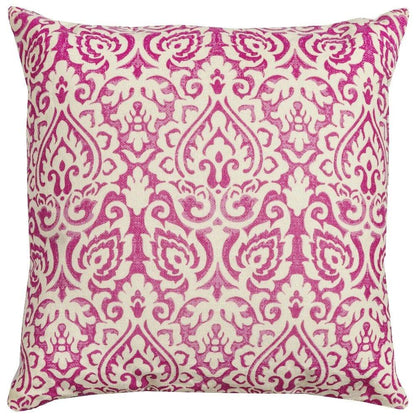 LOOMLAN Carl Damask Decorative Throw Pillow For Couch