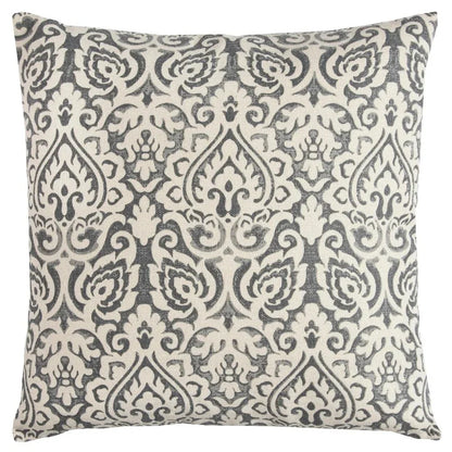 LOOMLAN Carl Damask Decorative Throw Pillow For Couch
