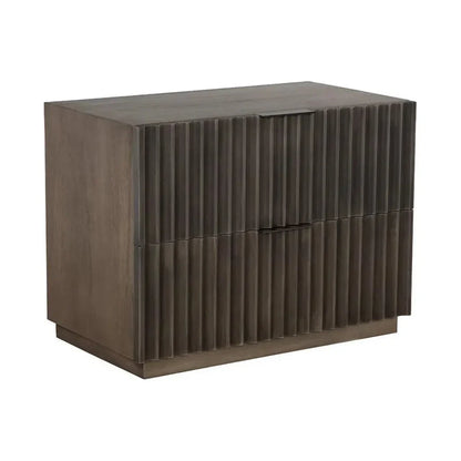 Carlin Wooden Bold Nightstand