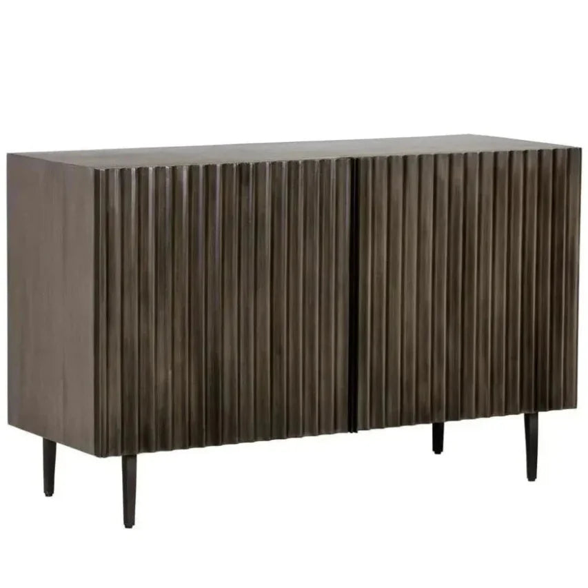SUNPAN Carlin Wooden Iron Taupe Sideboard