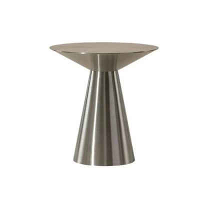 SUNPAN Carmel Stainless Steel Round End Table
