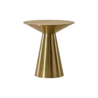 SUNPAN Carmel Stainless Steel Round End Table