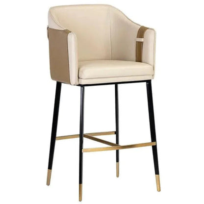Carter Faux Leather Barstool