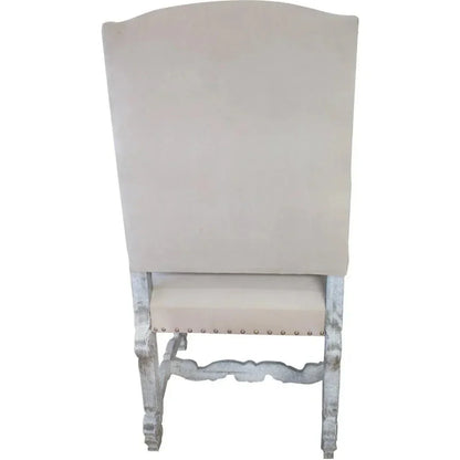 Peninsula Home Bianca Carved White Dining Chair