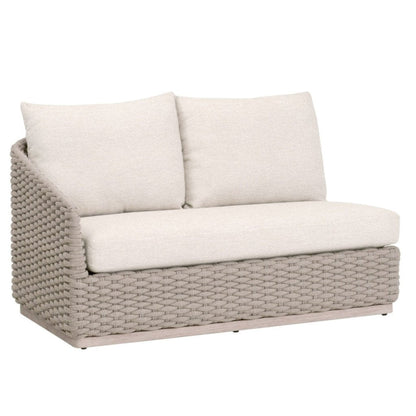 Caspian Olefin Fabric Outdoor Modular Arm Sofa - LOOMLAN - Essentials For Living - Outdoor Sofas & Loveseats