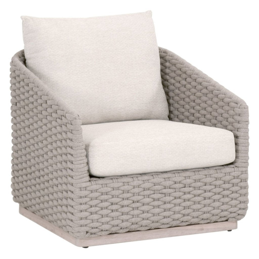 Caspian Olefin Fabric Outdoor Sofa Chair - LOOMLAN - Essentials For Living - Outdoor Sofas & Loveseats