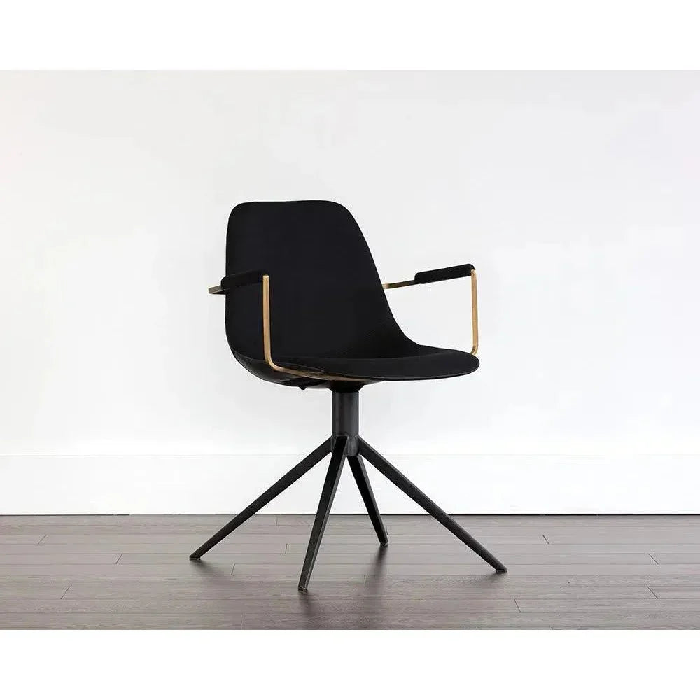 SUNPAN Cassius Swivel Dining Armchair