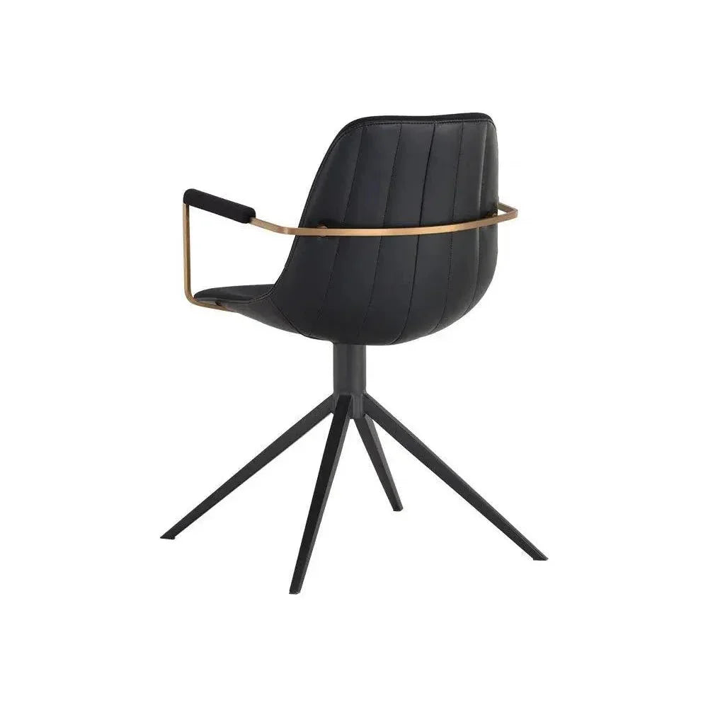 SUNPAN Cassius Swivel Dining Armchair