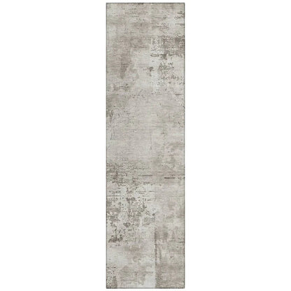 LOOMLAN Rugs Cassiva Brown Washable Indoor-Outdoor Rug