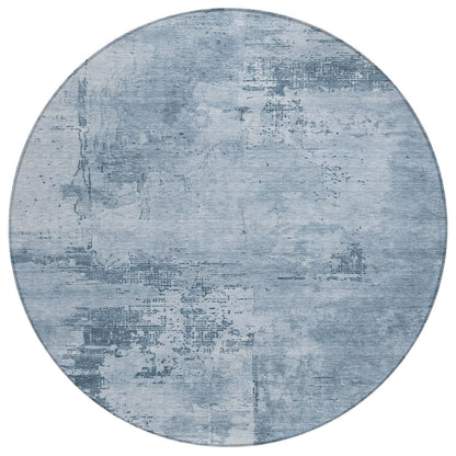 LOOMLAN Rugs Cassiva Denim Washable Indoor-Outdoor Rug