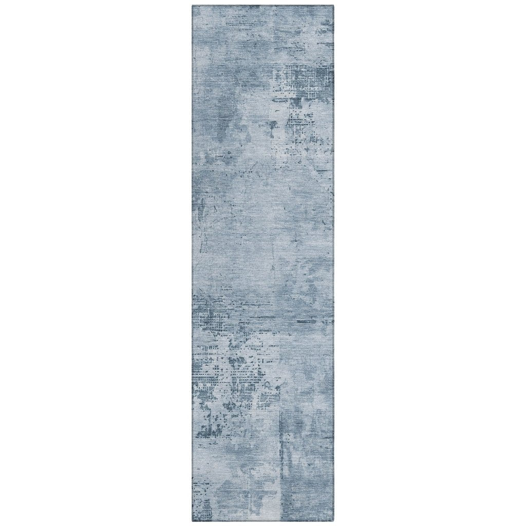 LOOMLAN Rugs Cassiva Denim Washable Indoor-Outdoor Rug