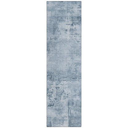 LOOMLAN Rugs Cassiva Denim Washable Indoor-Outdoor Rug