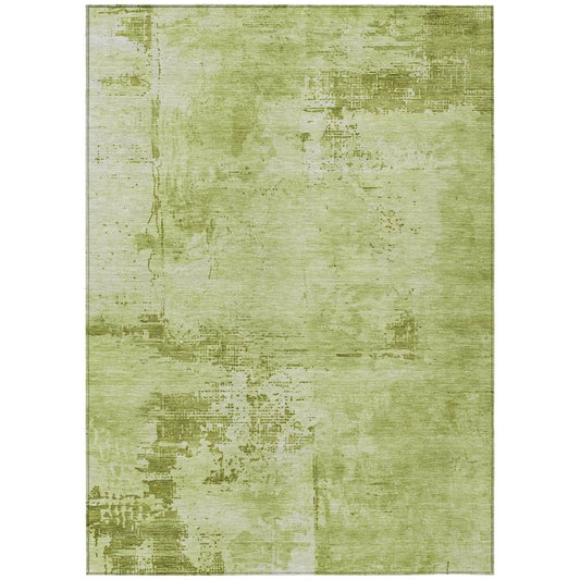 LOOMLAN Rugs Cassiva Lime Washable Indoor-Outdoor Rug