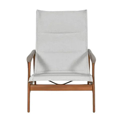 Castelle Berkeley Padded Sling Lounge Chair Set - LOOMLAN - Castelle - Outdoor Dining Chairs