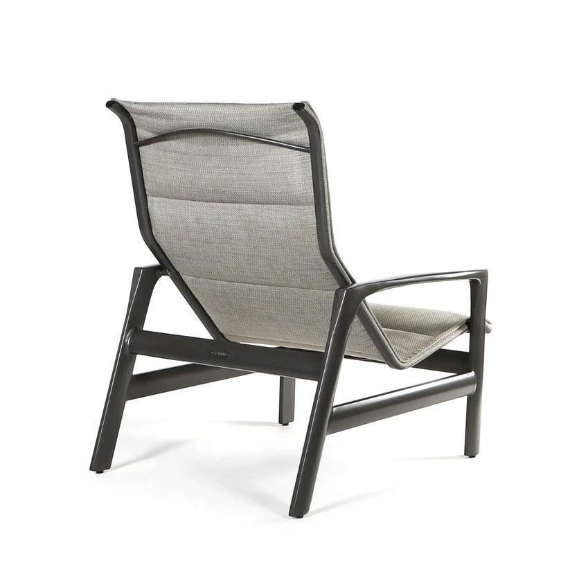 Castelle Berkeley Padded Sling Lounge Chair Set - LOOMLAN - Castelle - Outdoor Dining Chairs