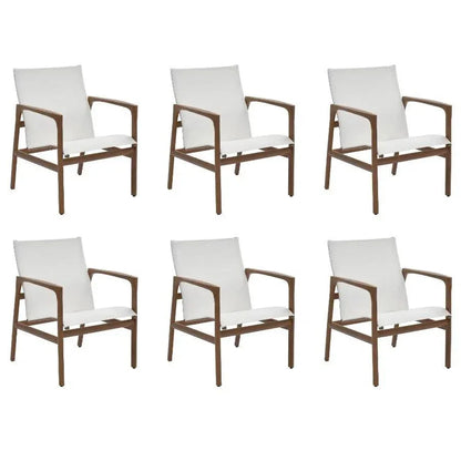 Castelle Berkeley Sling Dining Chair - LOOMLAN - Castelle - Outdoor Dining Chairs