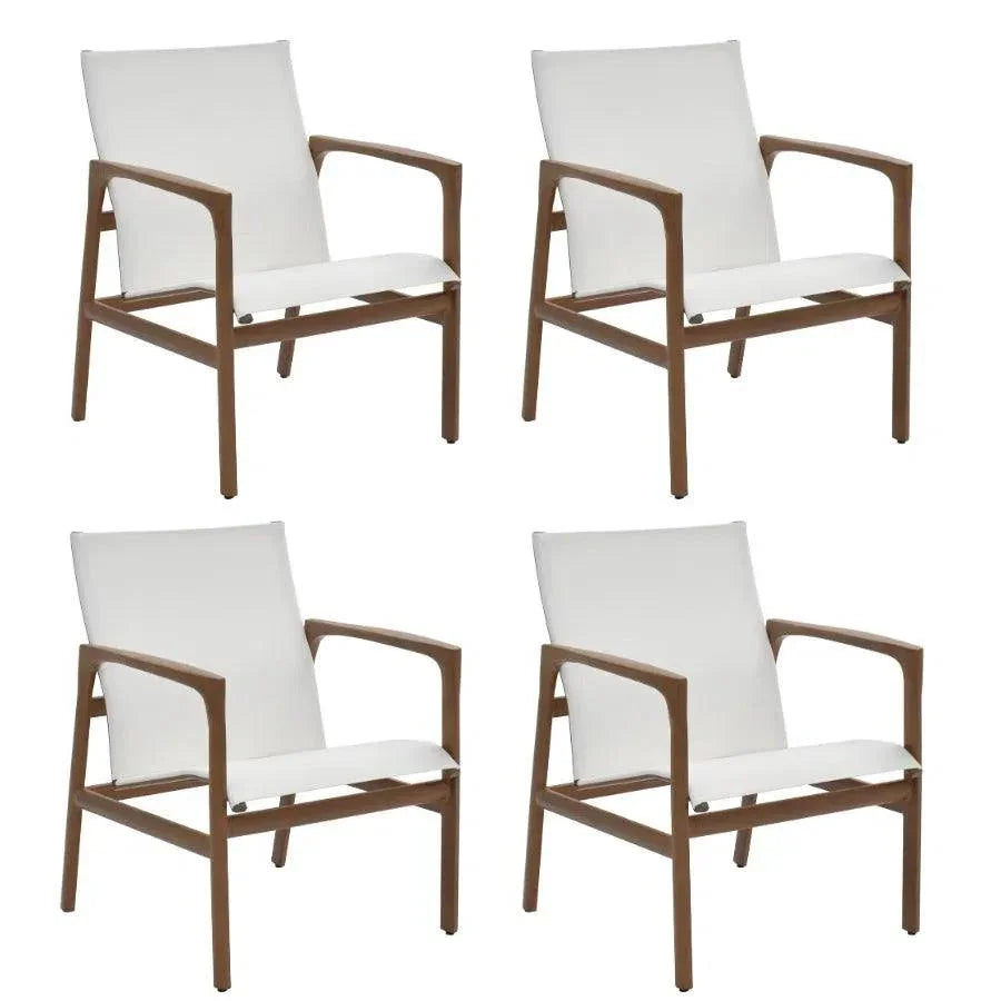 Castelle Berkeley Sling Dining Chair - LOOMLAN - Castelle - Outdoor Dining Chairs