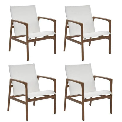 Castelle Berkeley Sling Dining Chair - LOOMLAN - Castelle - Outdoor Dining Chairs
