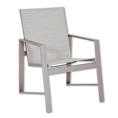 Castelle Prism Sling Dining Chair - LOOMLAN - Castelle - Outdoor Dining Chairs