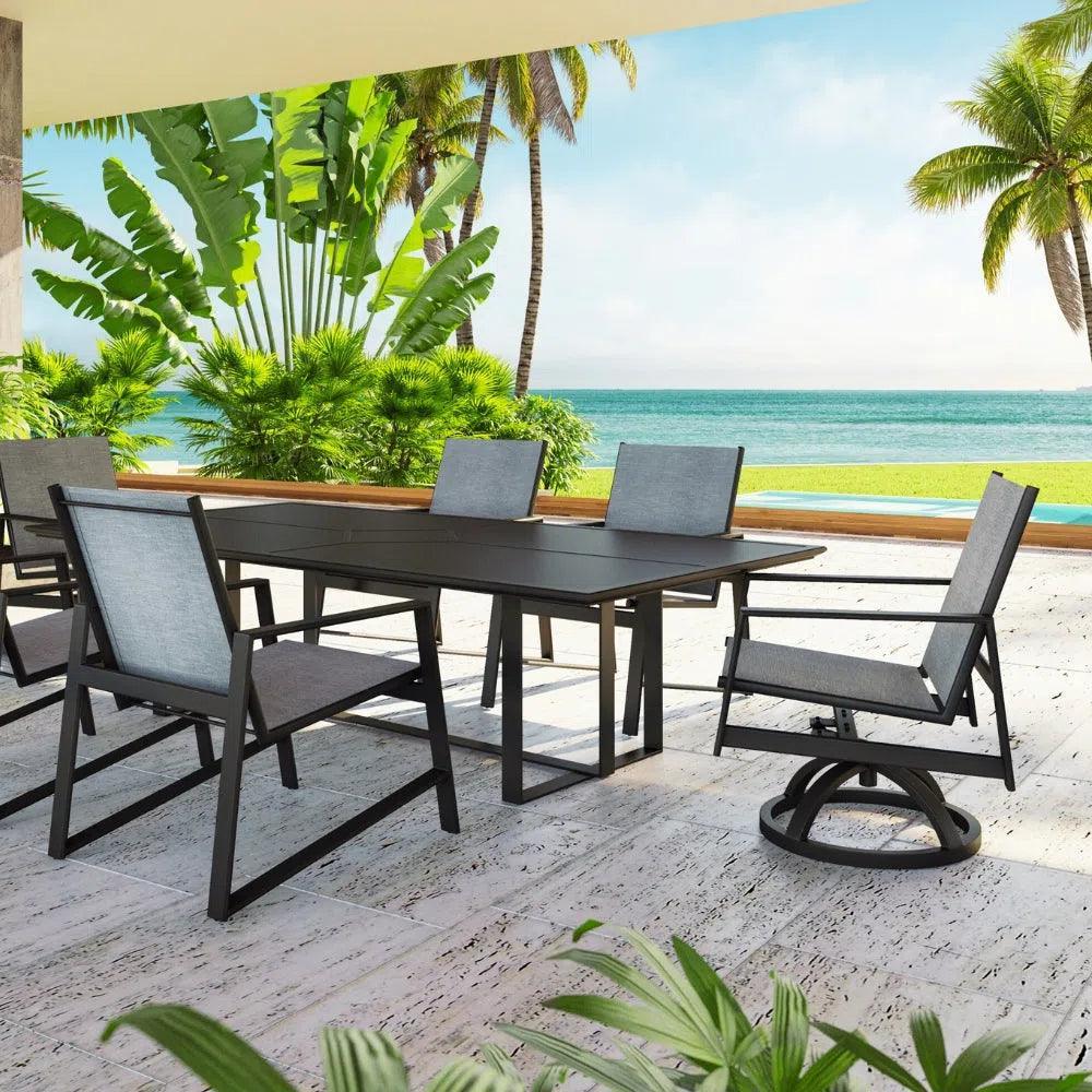 Castelle Prism Sling Dining Chair - LOOMLAN - Castelle - Outdoor Dining Chairs