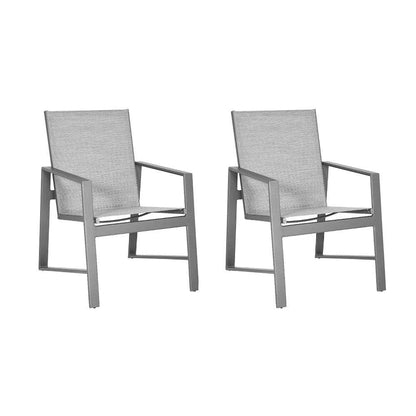 Castelle Prism Sling Dining Chair - LOOMLAN - Castelle - Outdoor Dining Chairs