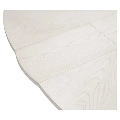 Casual Jupe Extendable Round Dining Table - LOOMLAN - Sarreid - Dining Tables