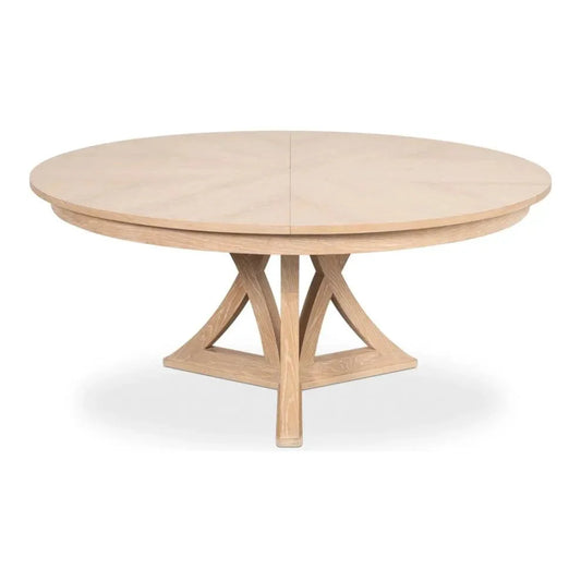 Sarreid Casual Jupe Extendable Round Dining Table