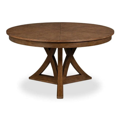 Casual Jupe Wooden Round Dining Table