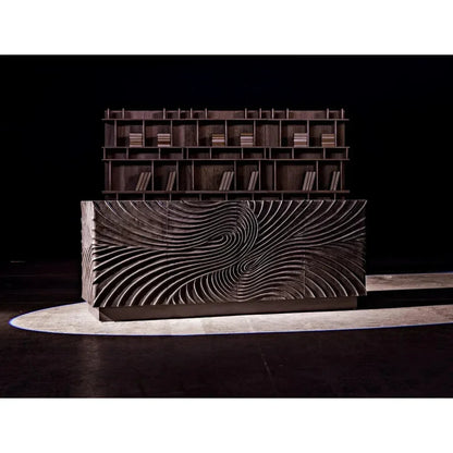 Noir Cavalier Four Cupboard Doors Sideboard