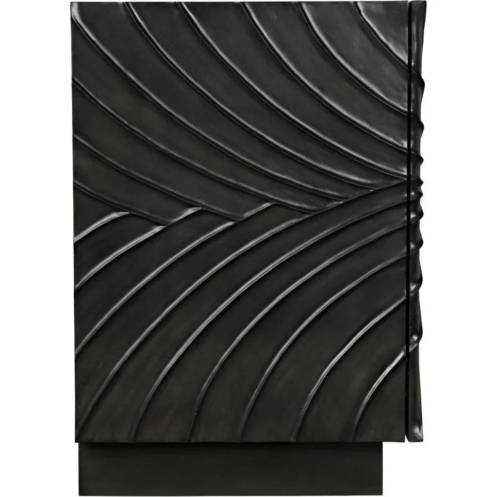 Noir Cavalier Four Cupboard Doors Sideboard