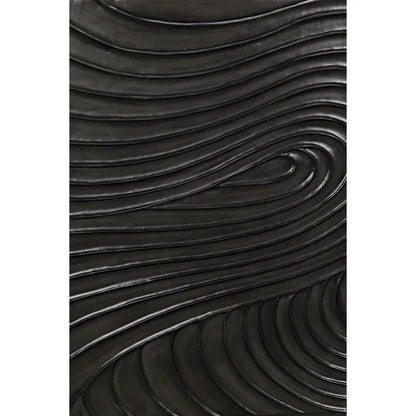 Noir Cavalier Four Cupboard Doors Sideboard