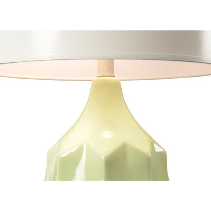 Citron Cocktail Glazed Ceramic Table Lamp-Table Lamps-Wildwood-LOOMLAN