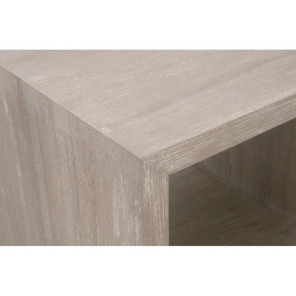 Dovetail Wooden Square End Table -- view 4