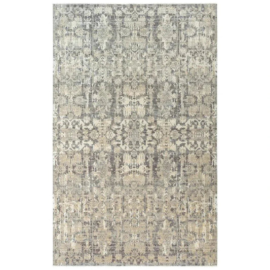Dise Damask Brown Large Area Rugs For Living Room