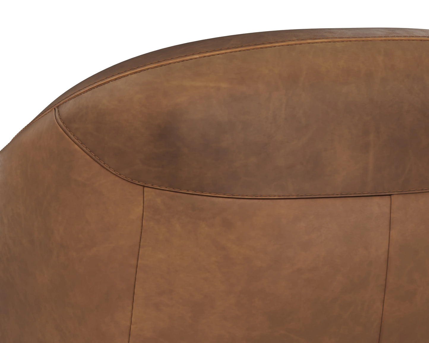 Armani Leather Upholstered Armchair