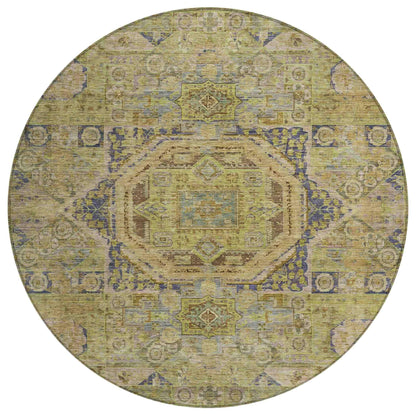 Iriir Aloe Washable Indoor-Outdoor Rug