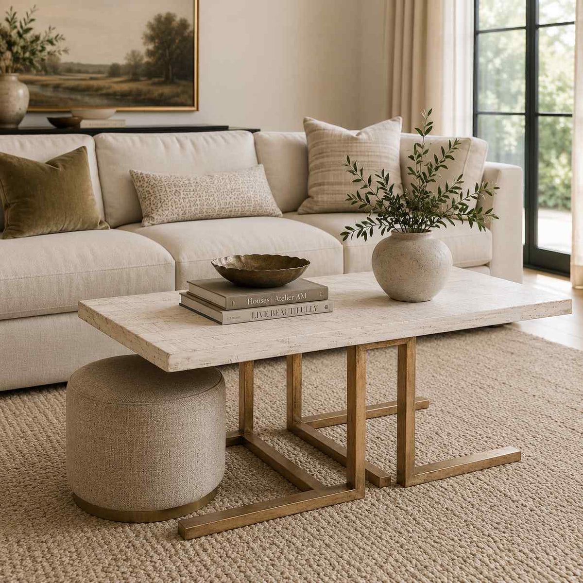 Mariana Wooden Rectangular Cocktail Table - view 4