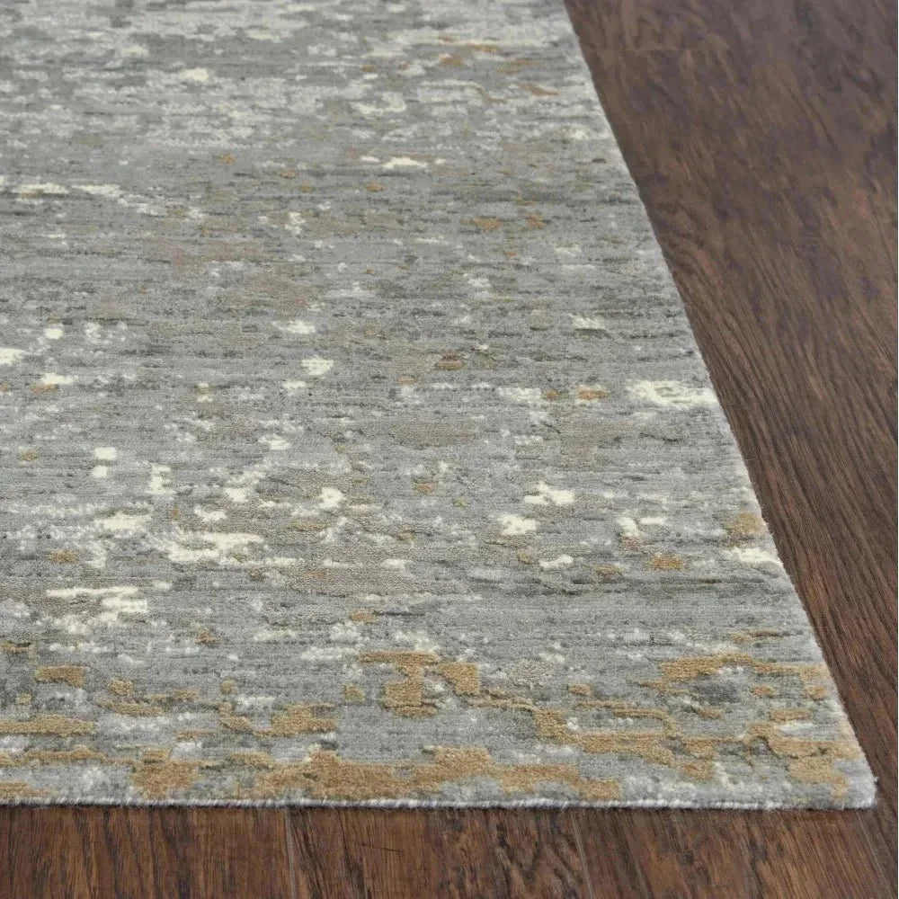 Bedo Abstract Gray Large Area Rugs For Living Room -- gray