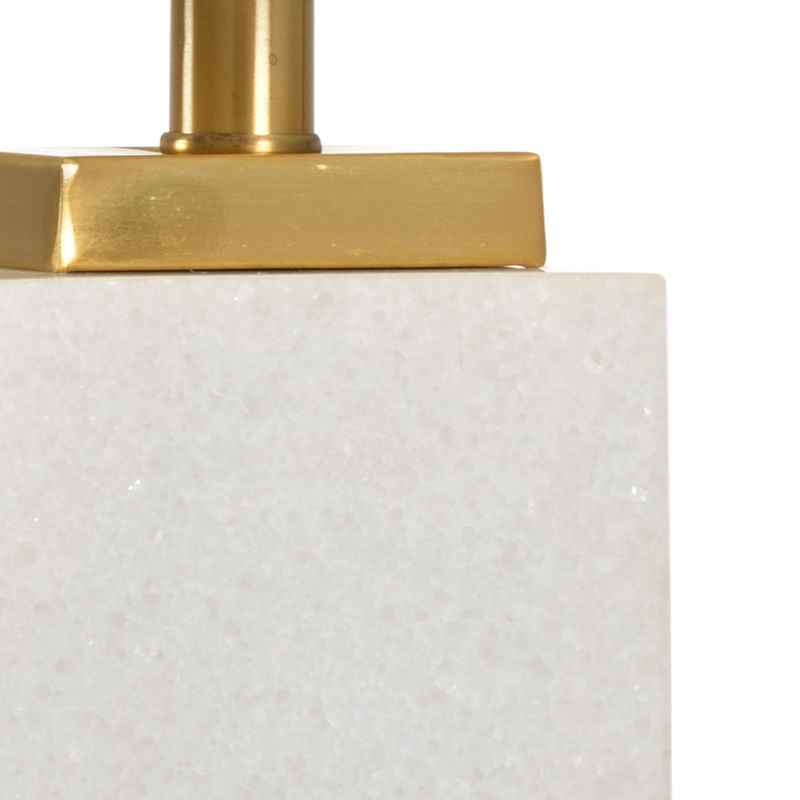Chelsea House Kennedy Rectangular Modern Marble Table Lamp