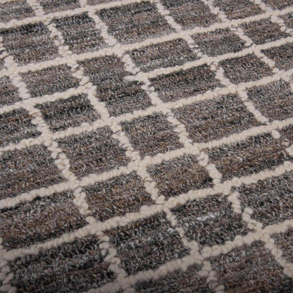 Cria Lines Dk.Brown Area Rugs For Living Room -- brown