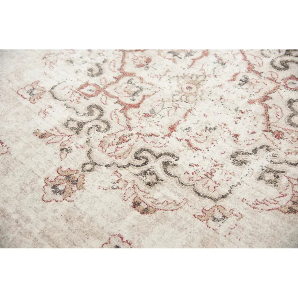 Dido Medallion Beige Large Area Rugs For Living Room - LOOMLAN - LOOMLAN - Area Rugs
