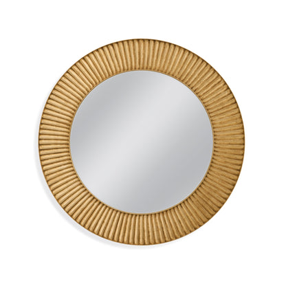 Midtown MDF Gold Wall Mirror