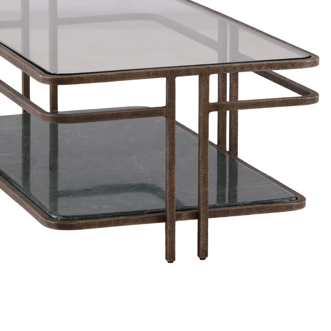 Furniture Classics Buckroe Iron Frame Rectangular Coffee Table