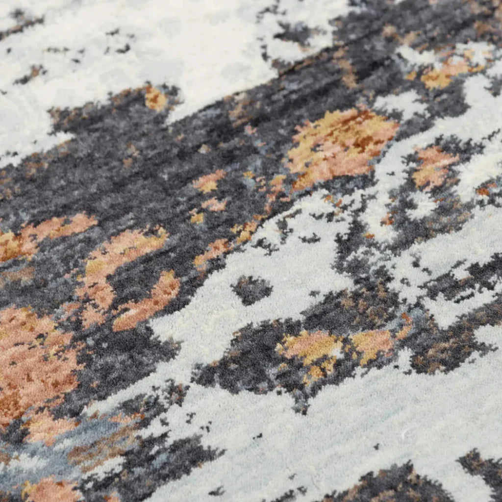 Calo Abstract Gray/ Multi Large Area Rugs - LOOMLAN - LOOMLAN - Area Rugs