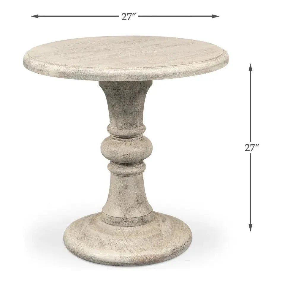 Sarreid Cecelia Pedestal Table