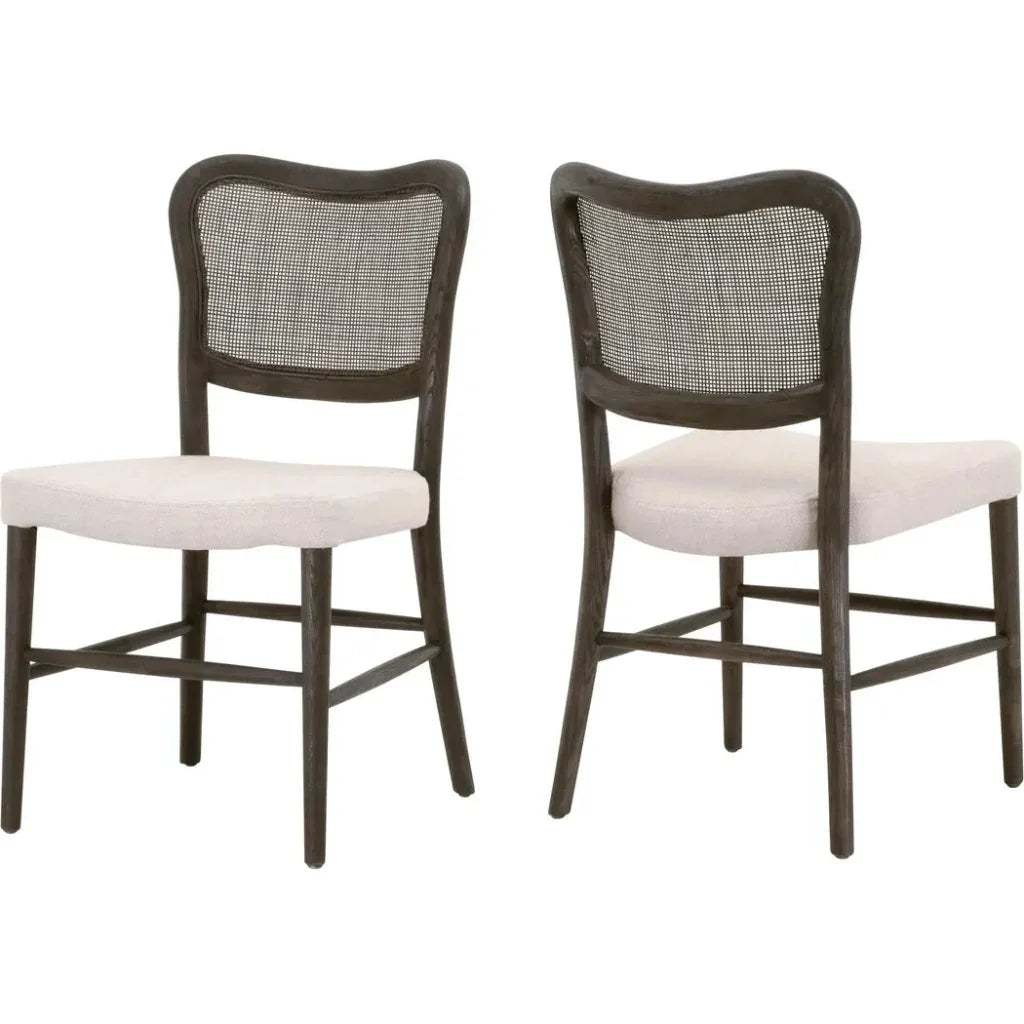 Essentials For Living Cela Fabric Armless Dining Chair 2PC