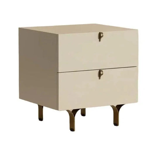 SUNPAN Celine Wooden Stylish Small Nightstand